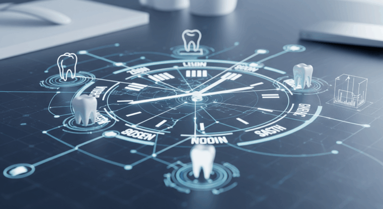 Global dental design service network: 24/7 productivity across time zones